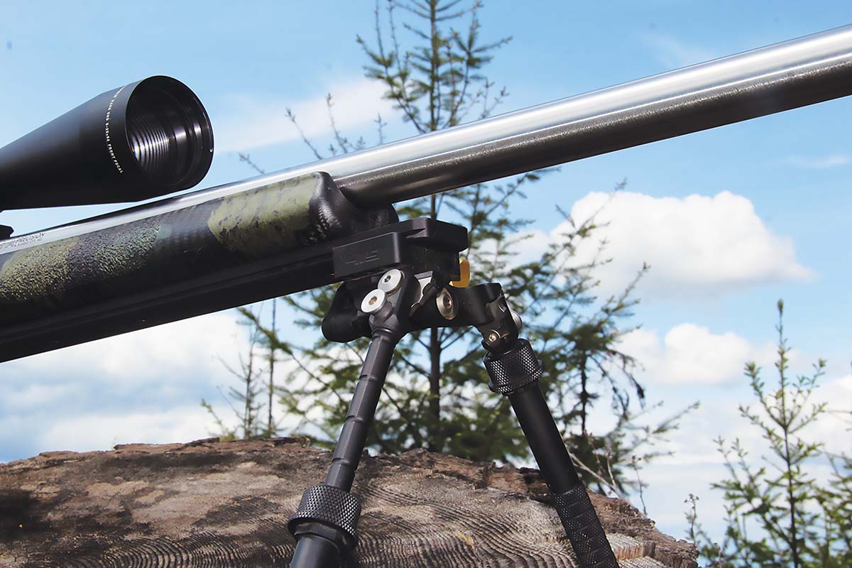 The rifle used for testing arrived with an optional Torchworks Steel tunable ARCA-Swiss rail. To this GA Precision added an Area 419 ARACALLOCK Clamp and Atlas Bipod.